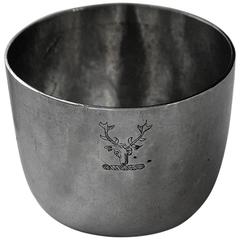 Antique Queen Anne Britannia Silver Tumbler Cup