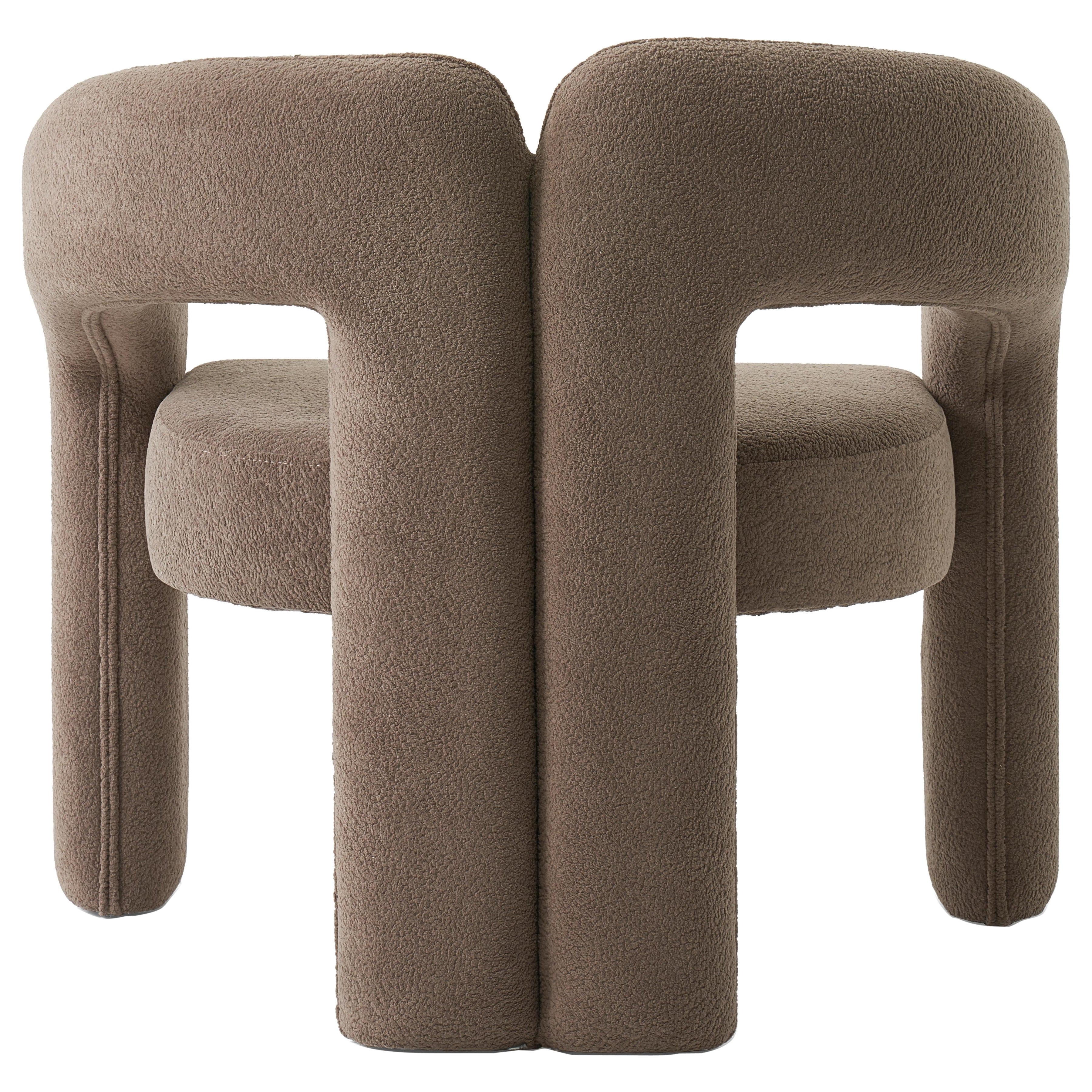 Velvet Armchair, Grey Armchair, Custom Fabric Armchair