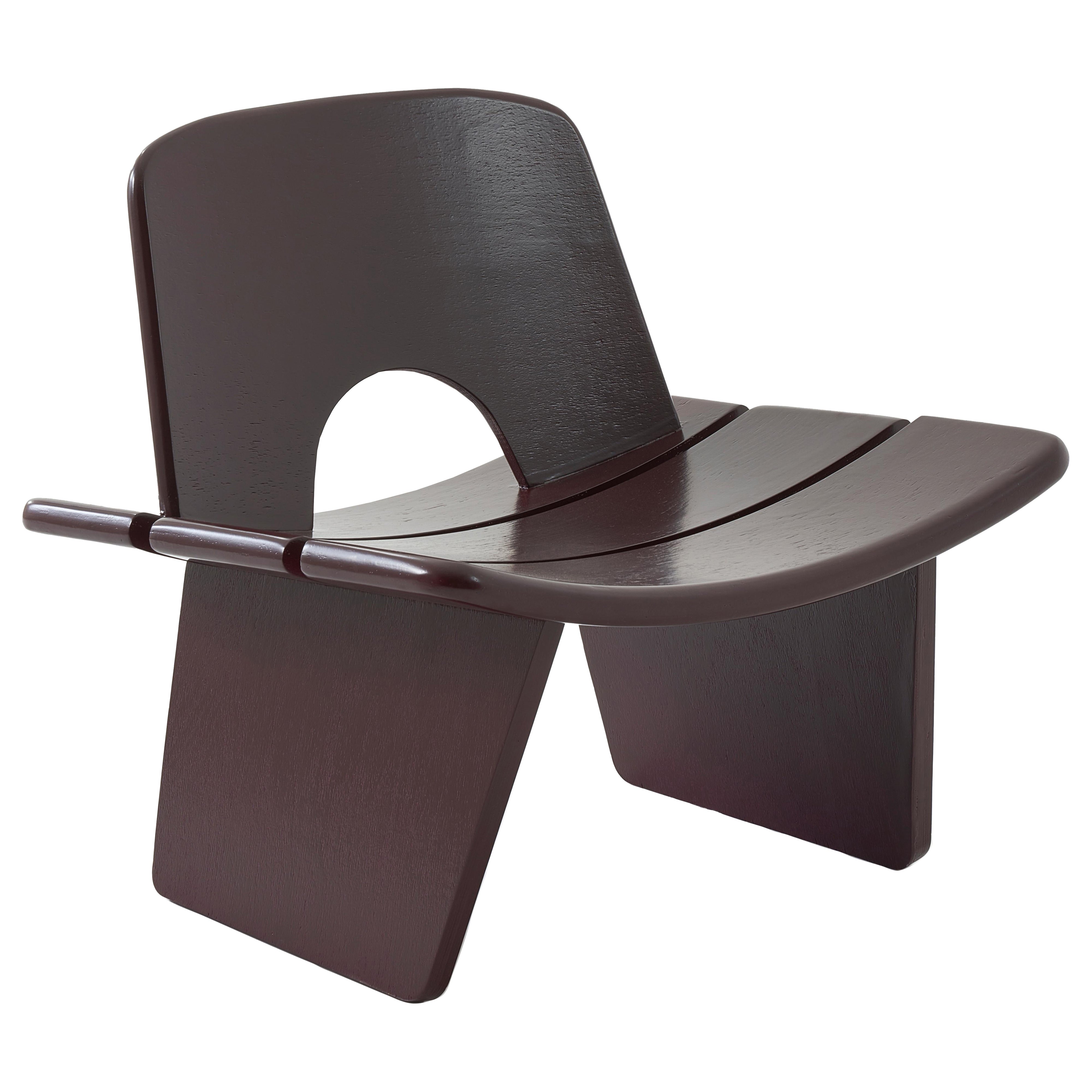 Wooden Armchair, Wood Chair, Wooden Seating, Black Armchair