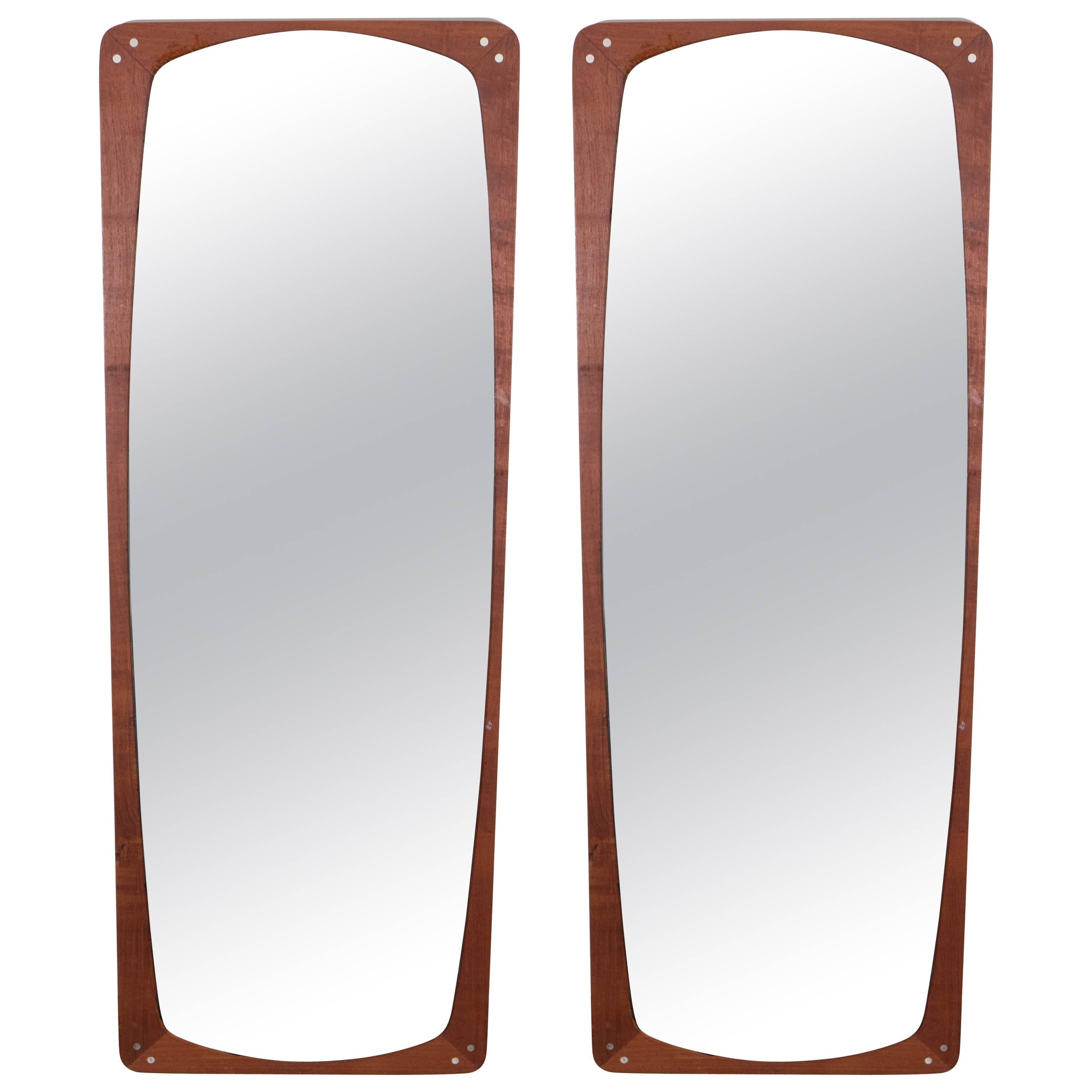 Danish Rosewood Wall Mirrors