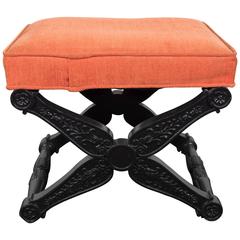 Baker Regency Style X-Base Stool 6
