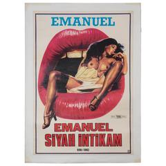 'Emanuel Siyah Intikam,' Original Turkish Film Poster 12