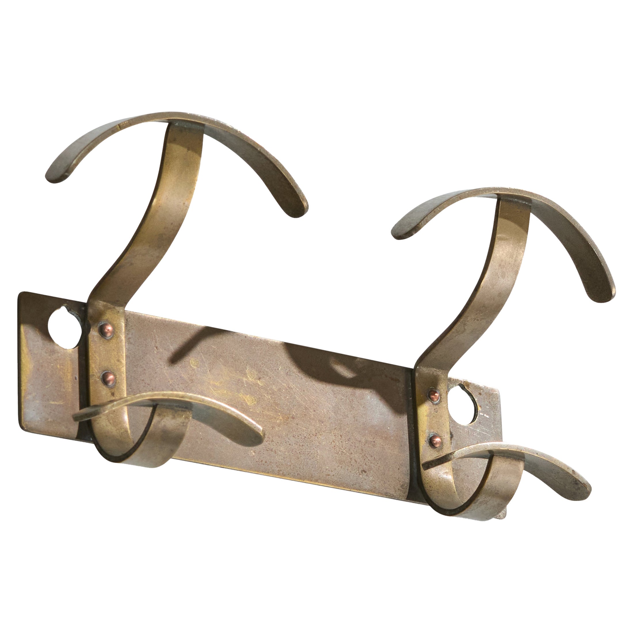 Créateur italien, porte-manteaux, métal, Italie, années 1930