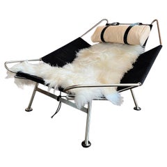 Hans Wegner Black Flag Halyard Chair PP225 by PP Mobler
