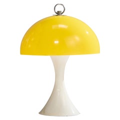 Percival Lafer, Tischlampe, Metall, Acryl, Brasilien, 1970er Jahre