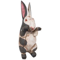 Early 20th Century American Folk Art Rabbit