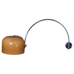 Rare Harvey Guzzini “Forma” Wall Lamp by Luigi Massoni, Italy, 1970s