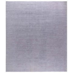 Large Contemporary Dove-Grey Area Rug by Doris Leslie Blau