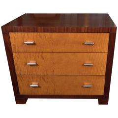 Vintage John Widdicomb Three-Drawer Dresser and Nightstand