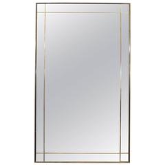 Art Deco Gilt Beveled Wall Mirror