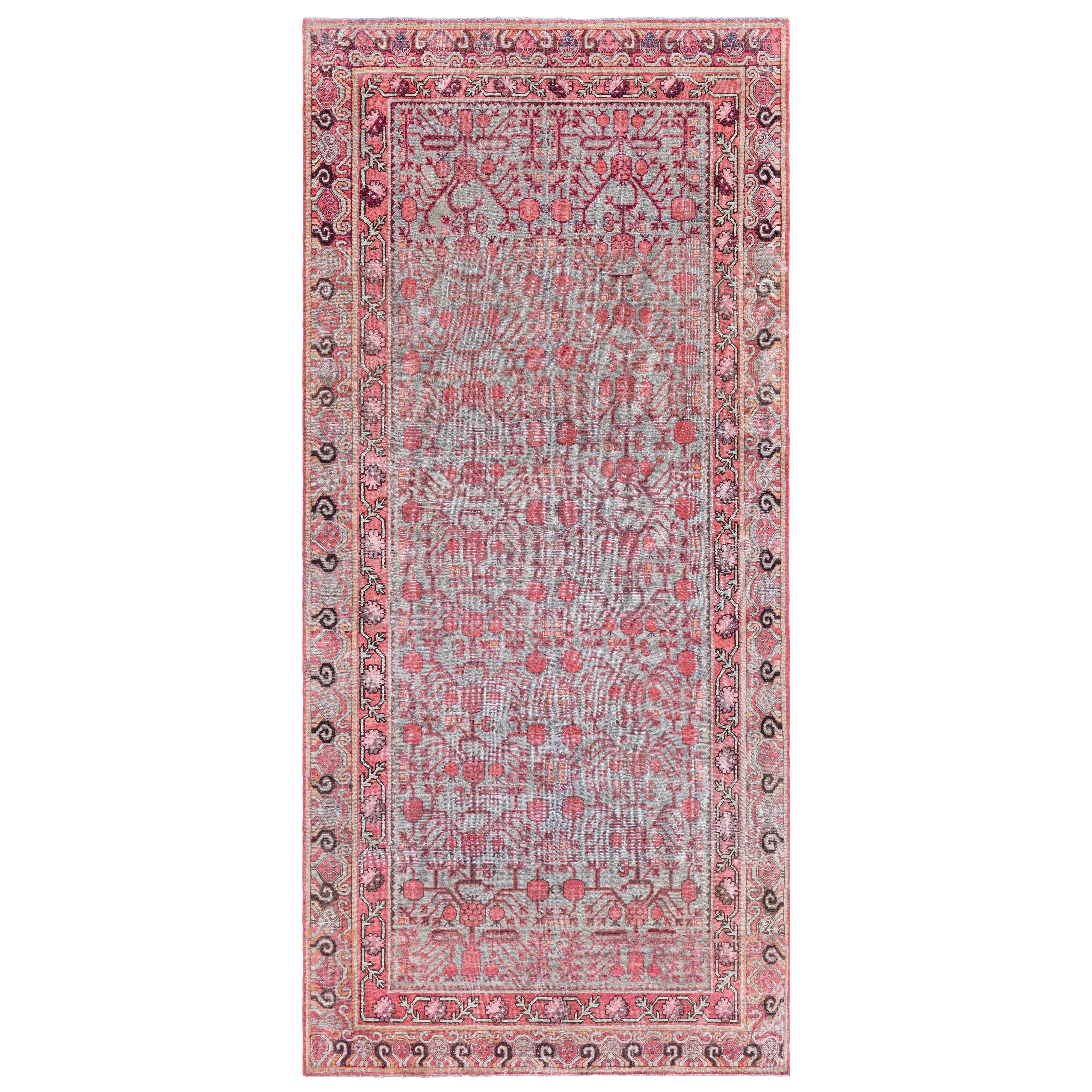 Vintage Samarkand Rug Doris Leslie Blau For Sale
