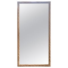 Dennis & Leen Acanthus Leaf Floor Mirror mit gealtertem Glas