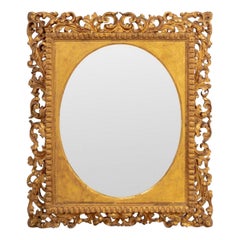 Antique House of Heydenryk Giltwood Framed Mirror