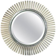 Rolls Royce "Avon" turbine mirror from a 1960's Canberra cold war era jet. 11