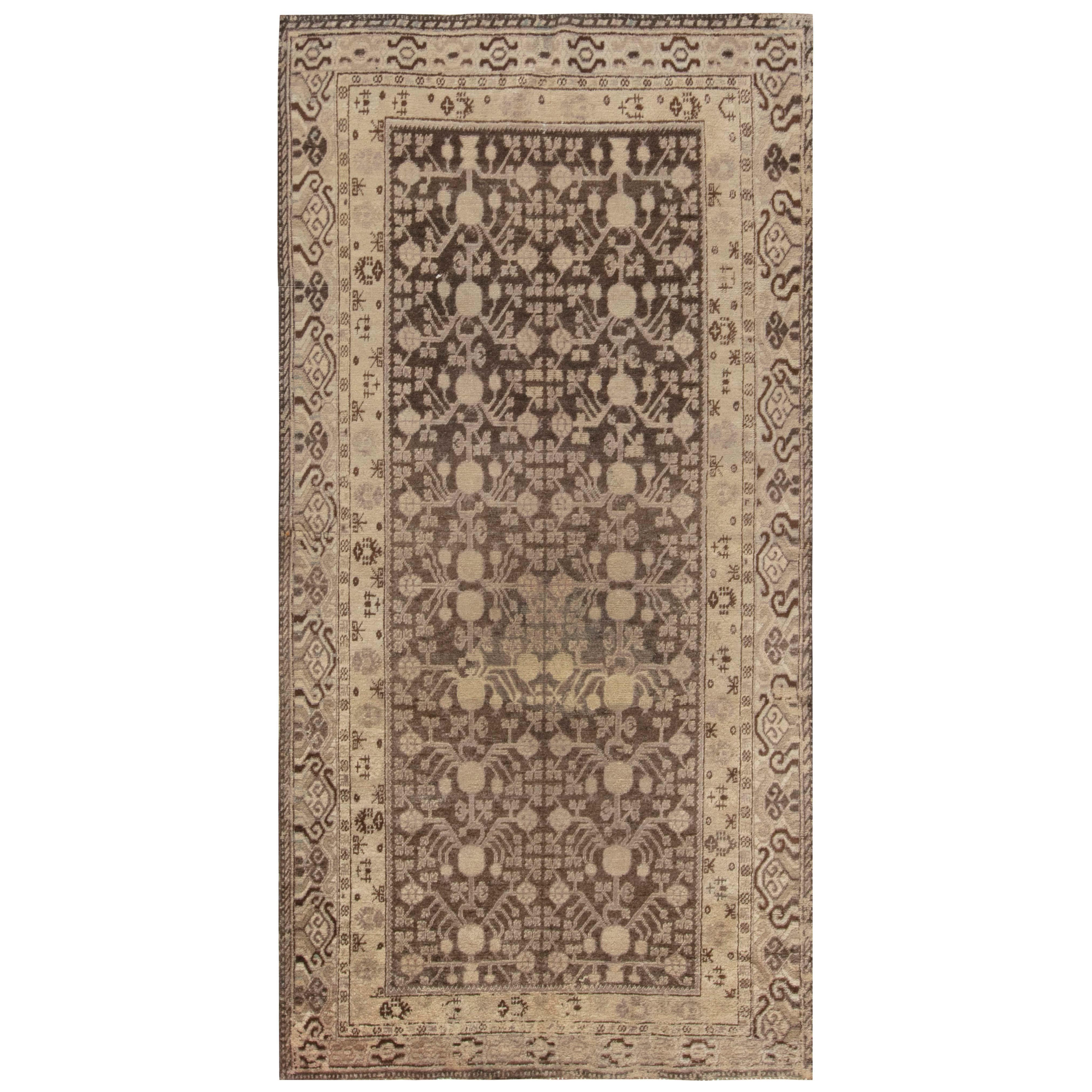 Midcentury Samarkand Handwoven Wool Rug Doris Leslie Blau