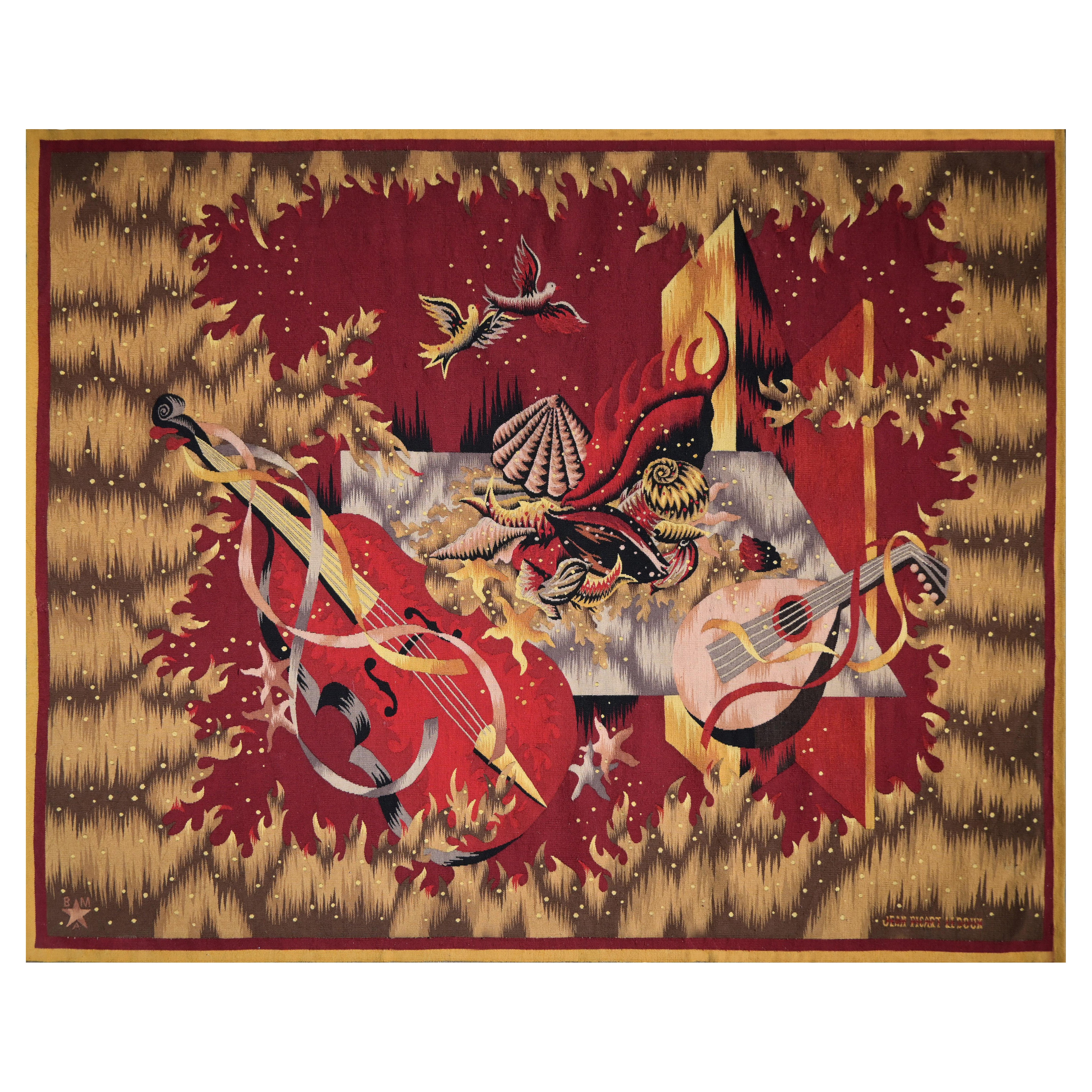 Étoile de mer, Jean Picart Le Doux - Tapisserie française d'Aubusson, Maison Berthaut - 1543