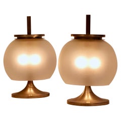 Coppia di lampade da tavolo "Chi" di Emma Gismondi Schweinberger Artemide, Italia, 1962