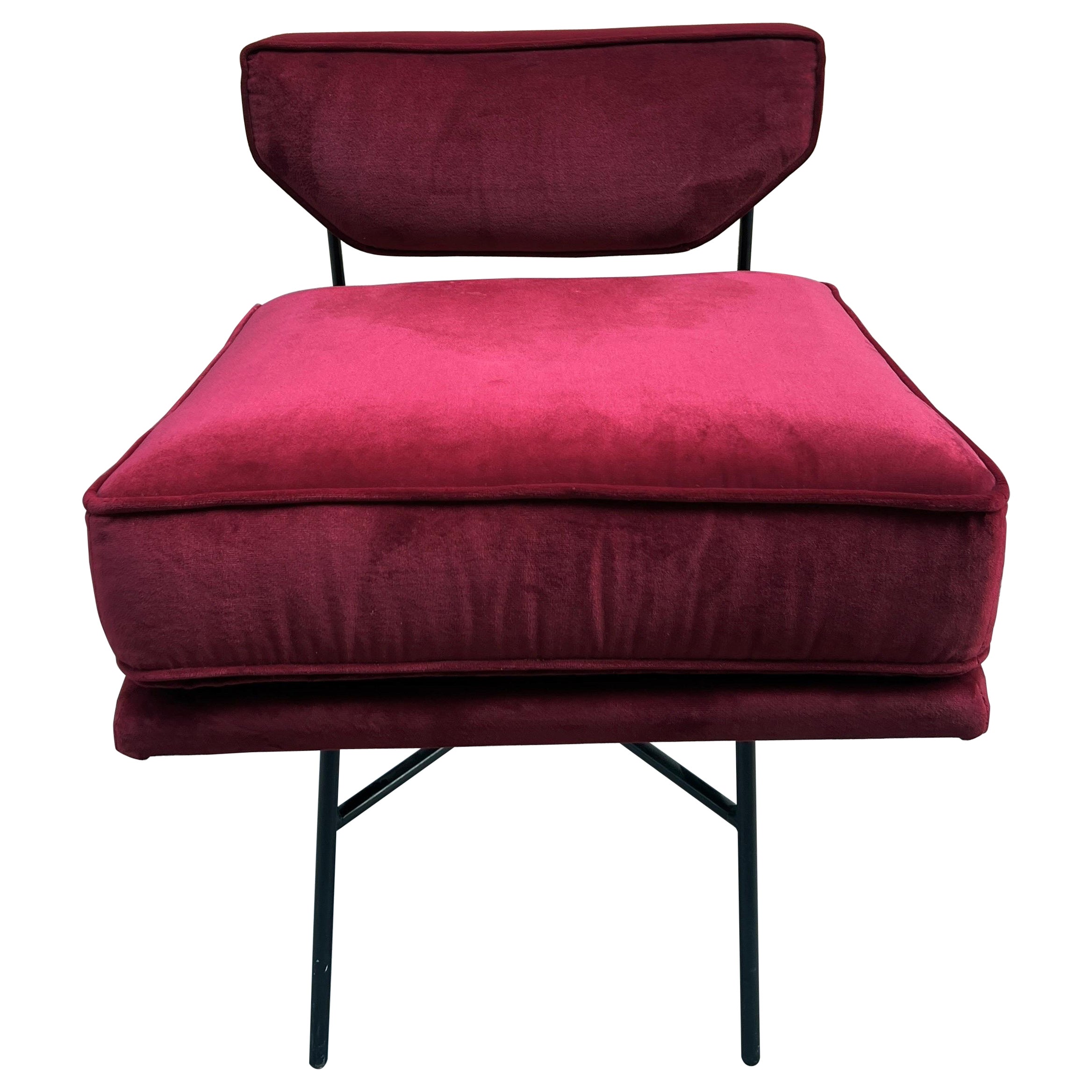 Elettra Lounge Chair Original Vintage Piece Designed by Studio BBPM Italy 1954 For Sale