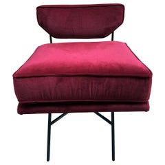 Elettra Loungesessel, Original Vintage, entworfen von Studio BBPM, Italien 1954