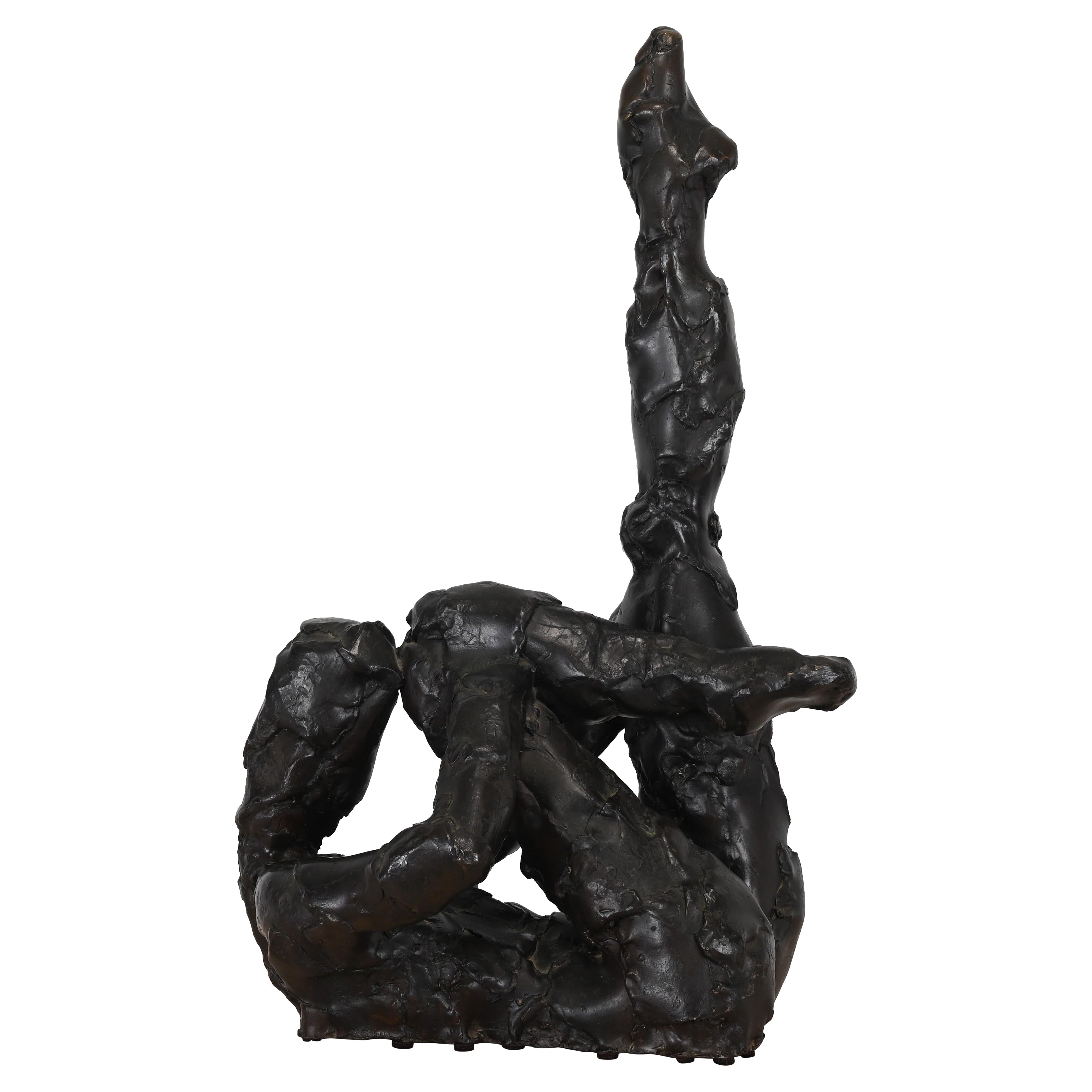 Bronze Sculpture "Ballerina", 20th Century in the manner of Giacometti