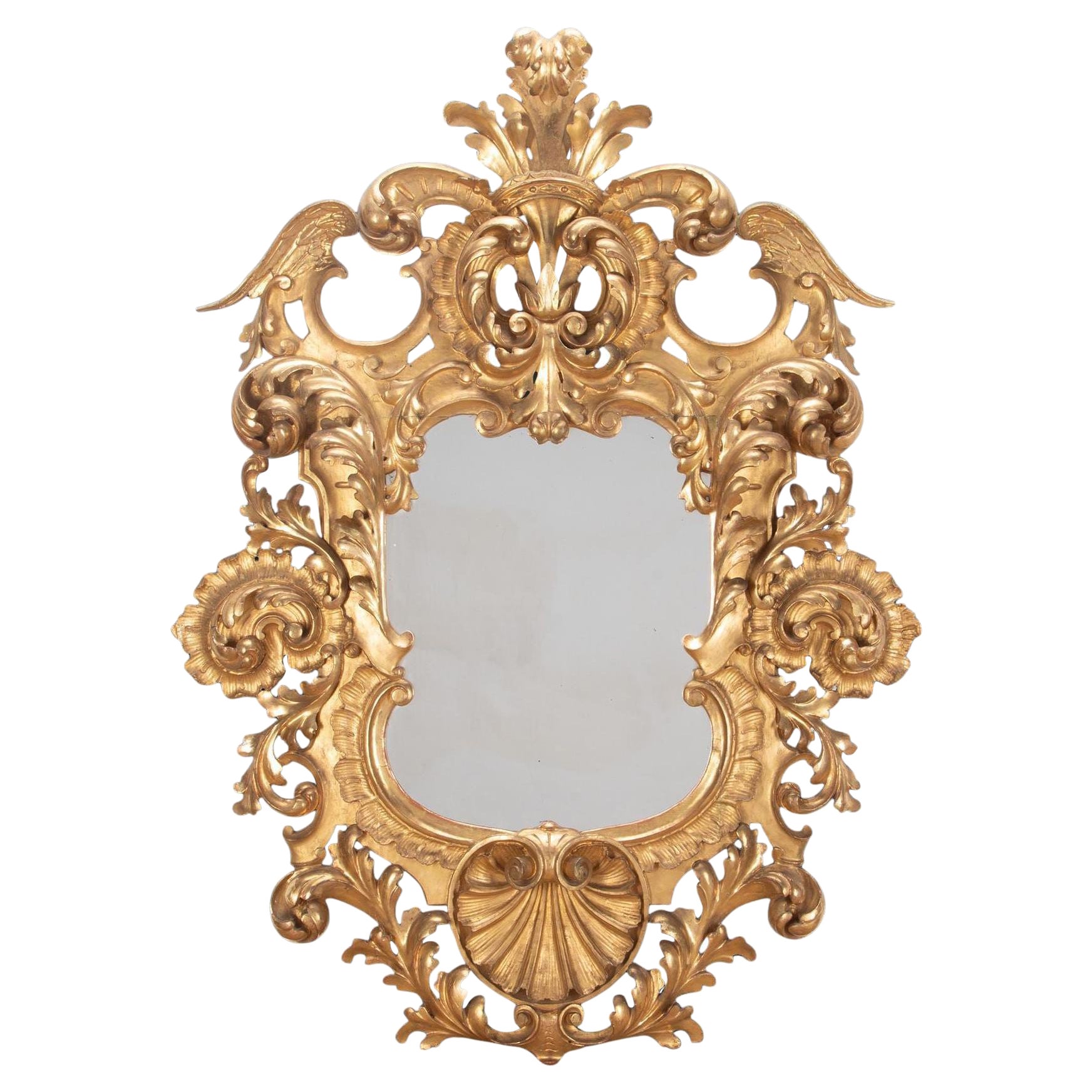 Large 19th Century Italian Mirror