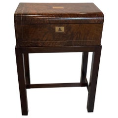 An Early 19th Century Box on Stand WIth Writing Desk