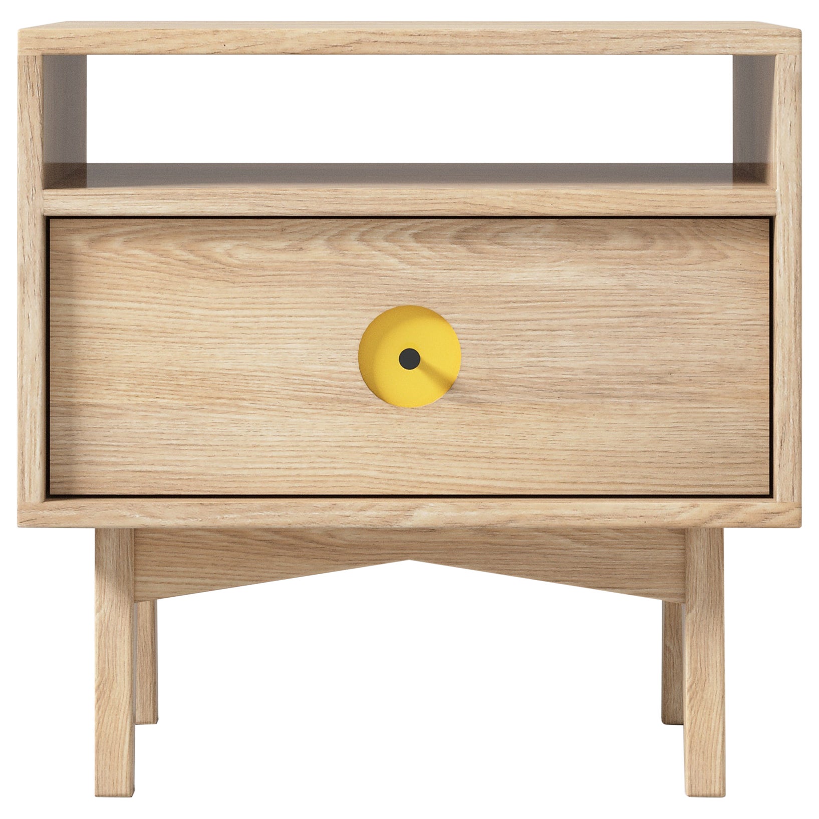 Florence Side Table in Ash Wood (Submarine) by The Spalty Dog