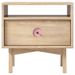 Florence Side Table in Ash Wood (Lychee) by The Spalty Dog