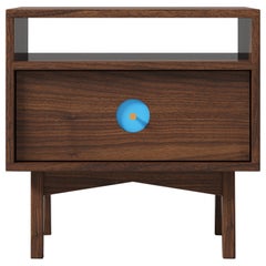 Florence Side Table in Walnut Wood (Tiffany) by The Spalty Dog