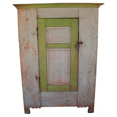 Bemalte Volkskunst Americana Sideboard