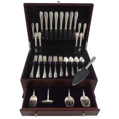 Lily of the Valley by Gorham Sterling Silver Flatware Set 8 Service 45 Pieces 2