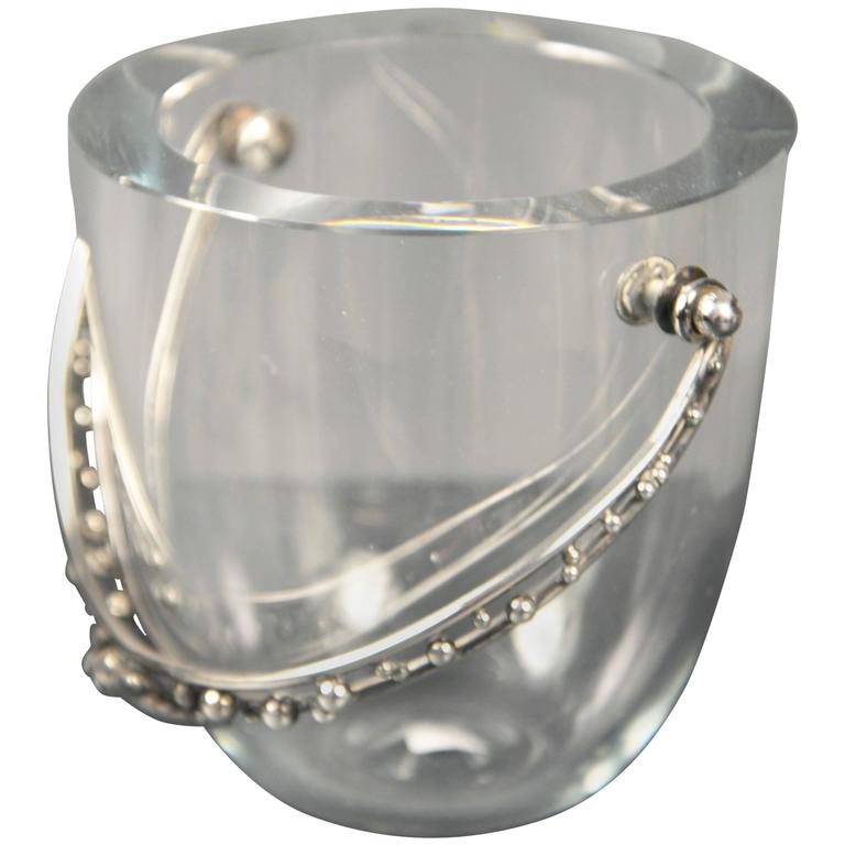 Ice Bucket by Strombergshyttan, Sweden, 1970s For Sale