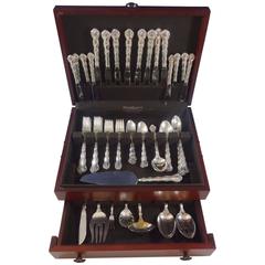 Tara by Reed & Barton Sterling Silver Flatware Set for Eight Service 63 Pieces 4