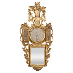 Louis XVI Giltwood Barometer