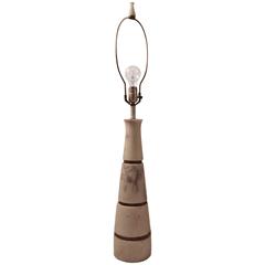 Modernist Italian Marble Lamp 1