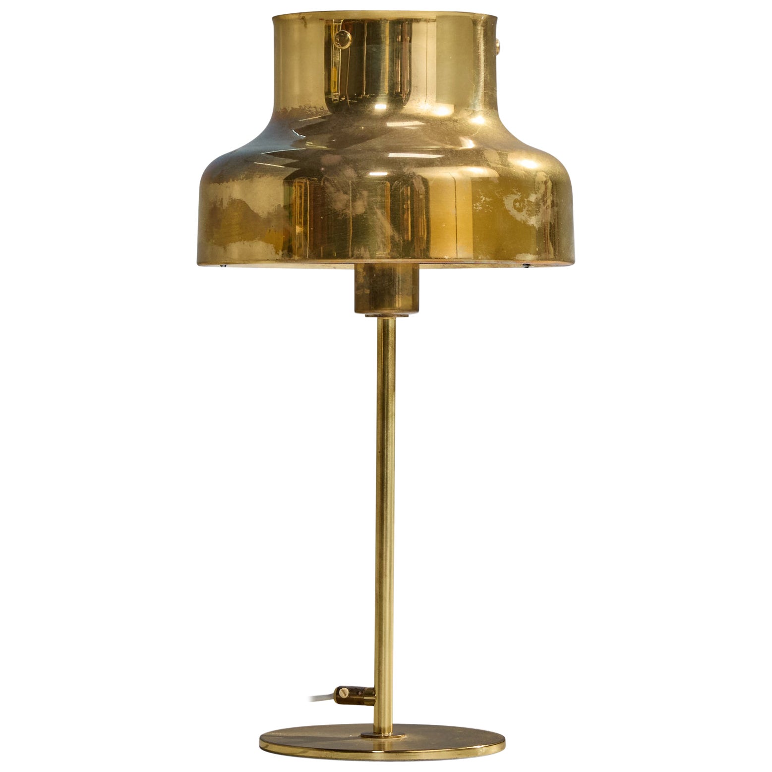 Anders Pehrsson, Table Lamp, Brass, Sweden, 1960s