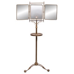 Unique  Mirophar Brot triptych standing mirror Art Deco, circa 1920