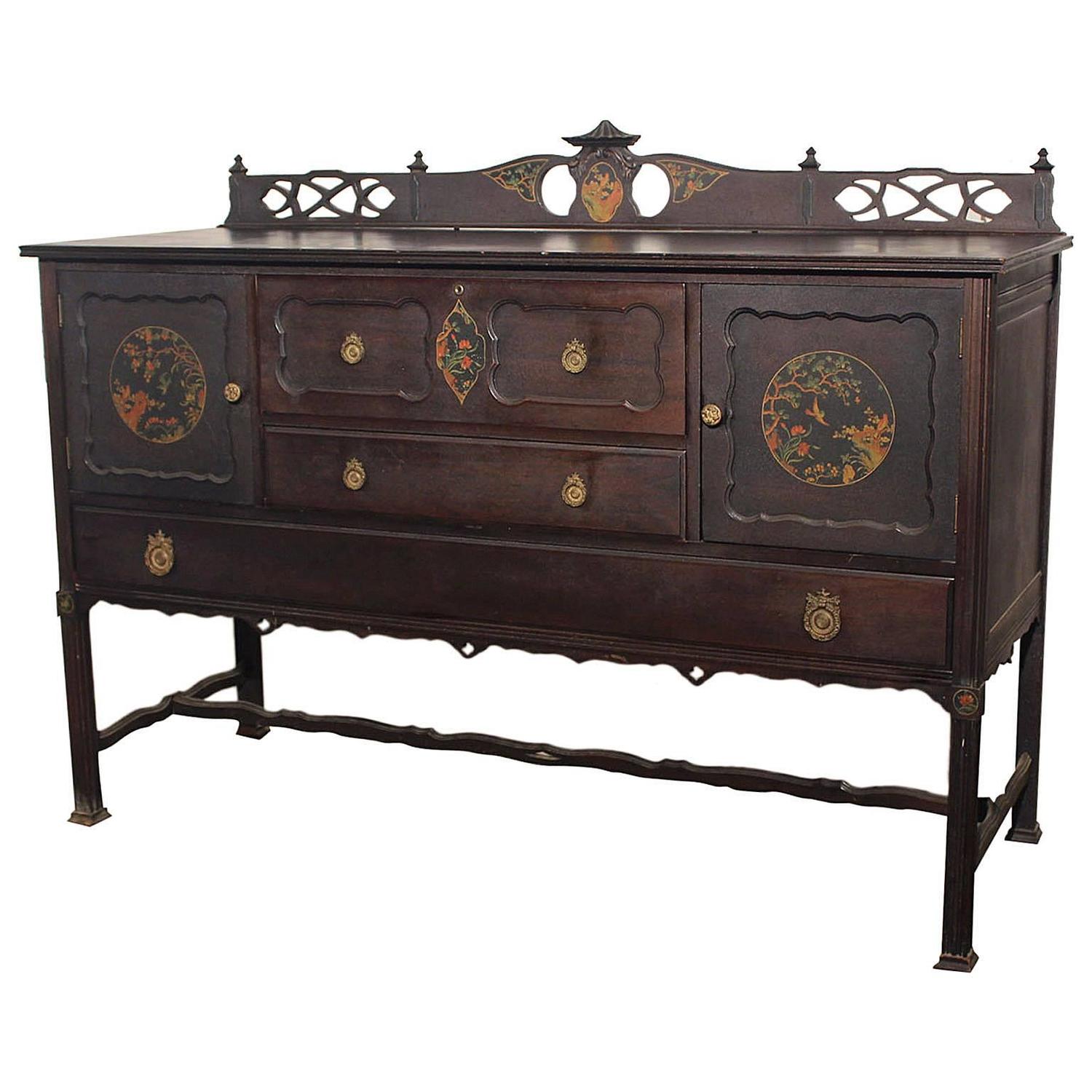 Charles P. Limbert Arts and Crafts Furniture Co. Art Deco Chinoiserie