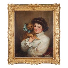 Carrol Beckwirth Framed Oil on Canvas
