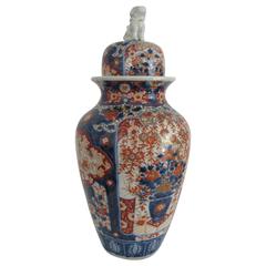 Antique Mid-19th Century Imari Ginger Jar