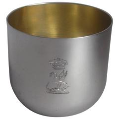 Antique Very Fine George III Tumbler Cup Made in London in 1777 by Charles Wright