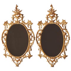 Pair of Giltwood Wall Mirrors