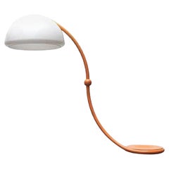 Mid-Century Italian Space Age Serpente Floor Lamp by Elio Martinelli, 1970s