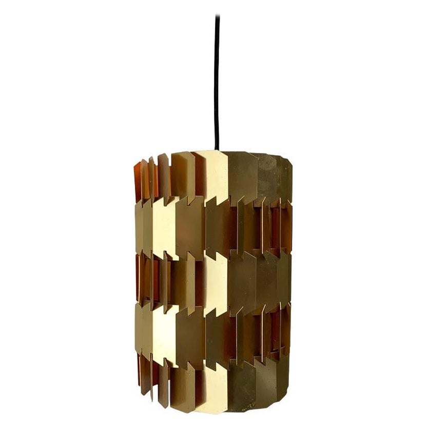 Mid-Century Danish Facet Pop Pendant by Louis Weisdorf for Lyfa, 1960s
