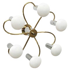 Vintage German Space Age Ceiling or Wall Lamp from Cosack
