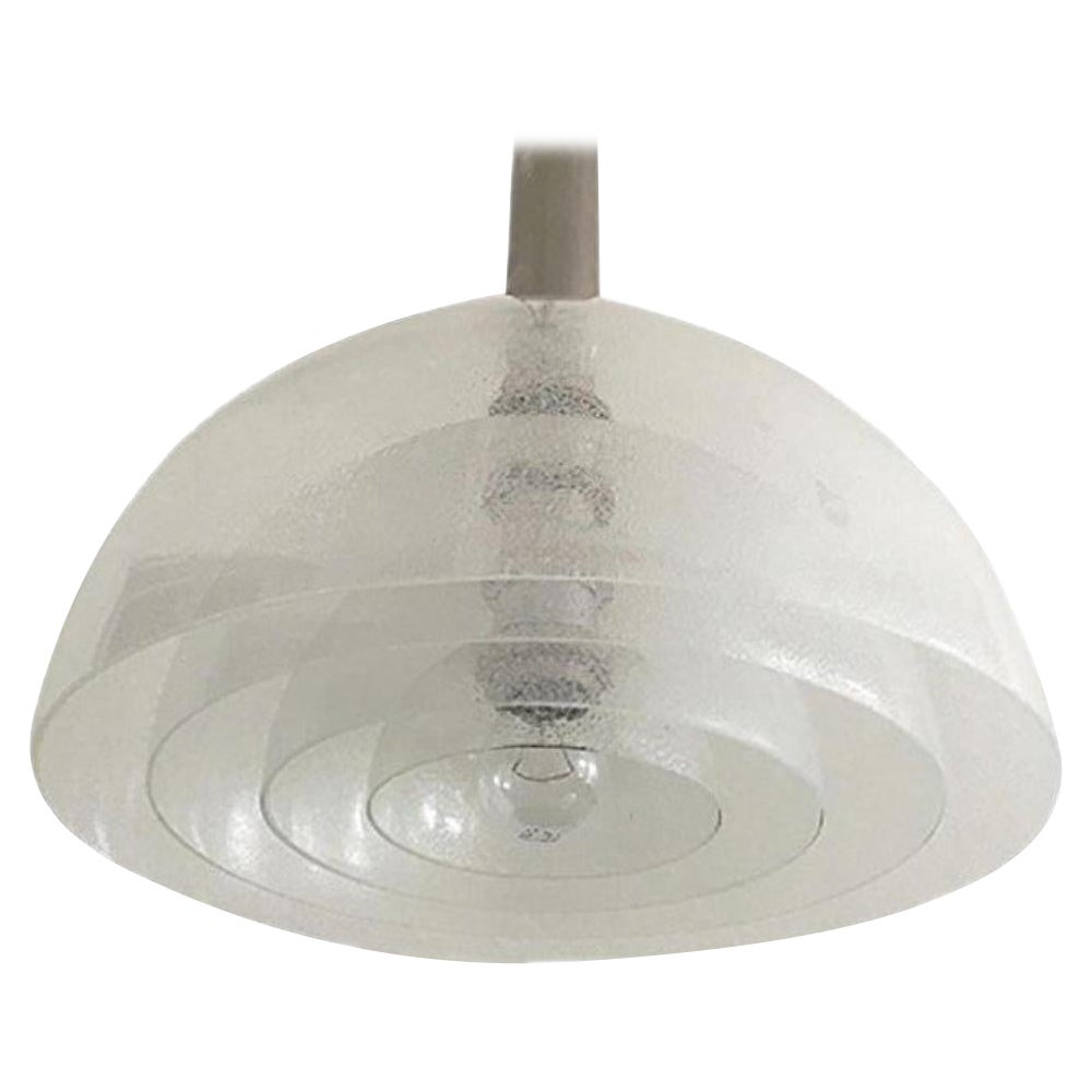 Mid-Century Italian LT 338 Glass Pendant Lamp by Carlo Nason for Mazzega For Sale