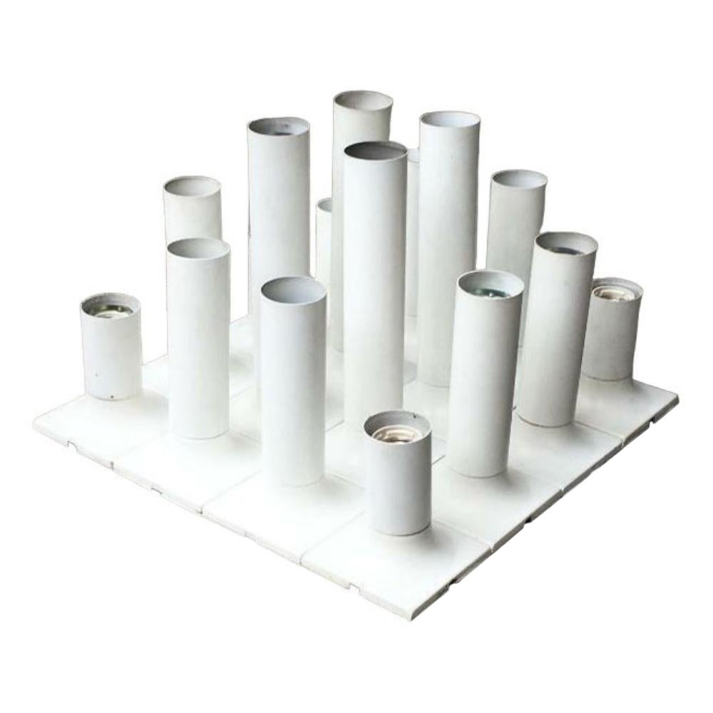 Set di 16 lampade da soffitto A248 di Rolf Krüger, tedesche dell'era spaziale di metà secolo