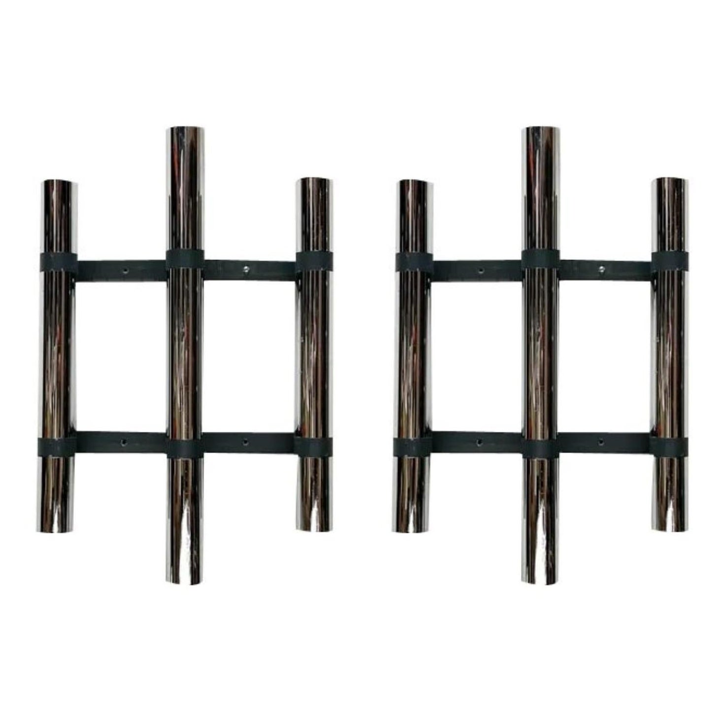 Set di 2 lampade da parete minimaliste tedesche di metà secolo, anni '60