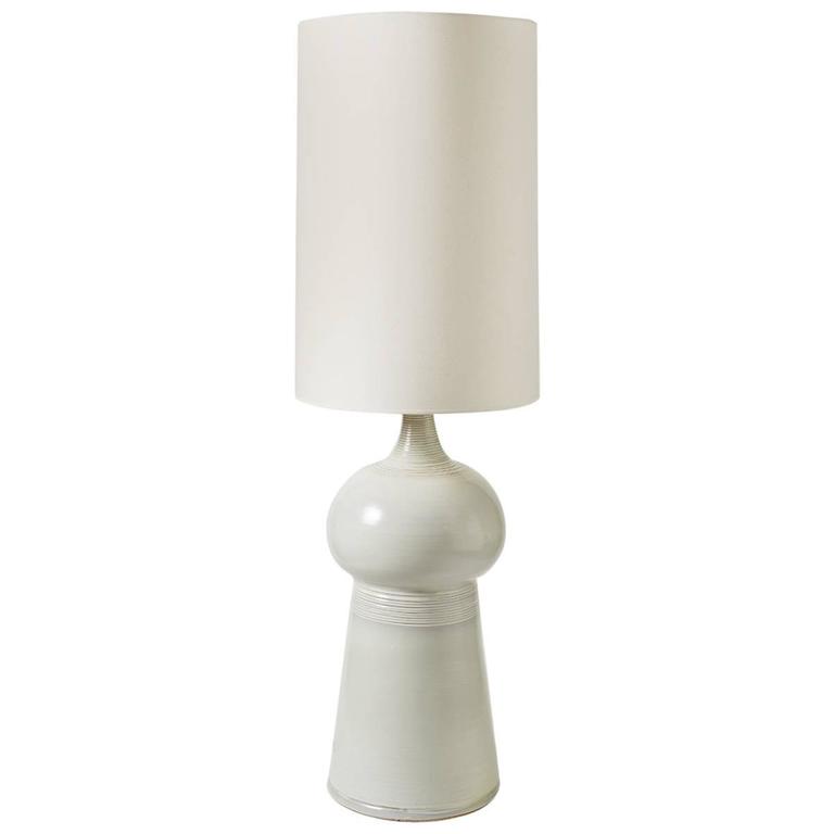 Stanford White Style Beaux Arts Cast Plaster Floor Lamp For At Important Ceramic Floor Lamp With White Glaze Decoration Circa 1990 2000