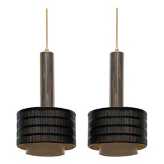 Mid-Century German Minimalist Twin Pendant by Bünte & Remmler, 1960s